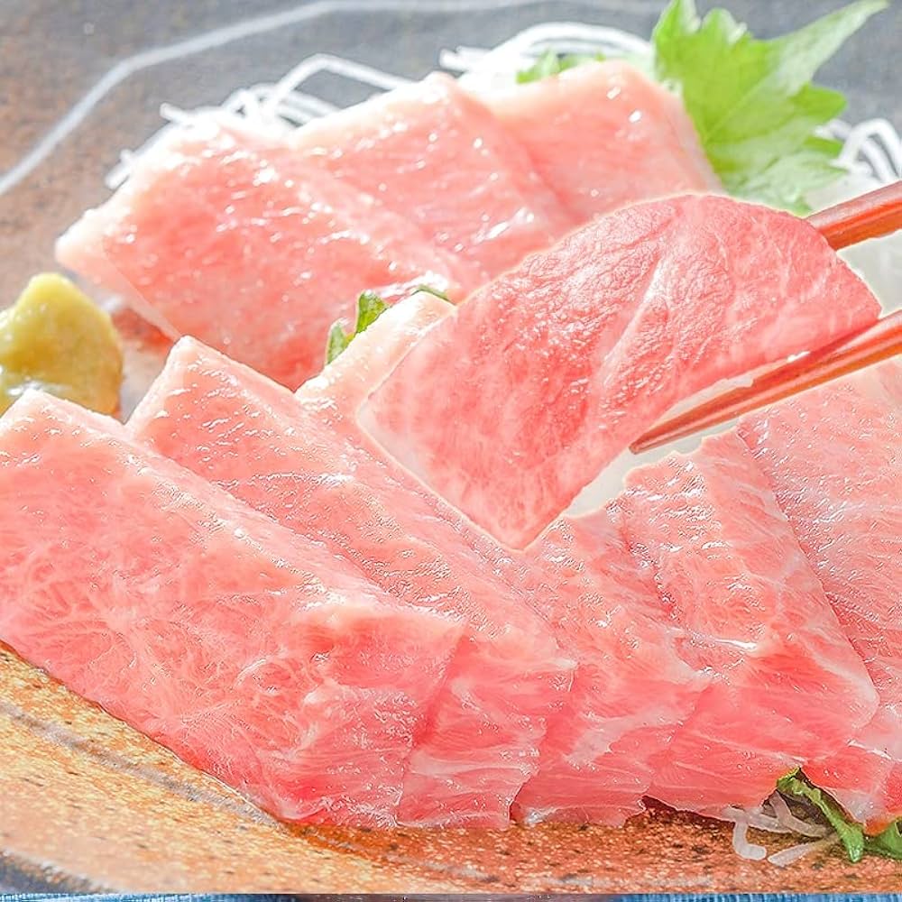 大鉢大トロ切り落とし6パック&amp;青森県産本鮪切り落とし2パックセット しょー 大鉢大トロ切り落とし6パック&青森県産本鮪切り落とし2パック